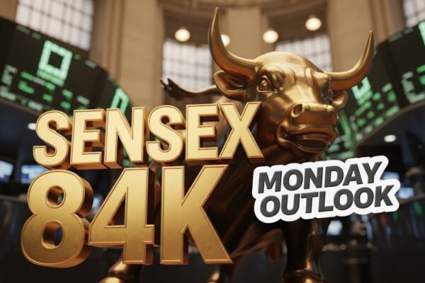 Sensex Outlook: Can Bulls Reclaim 84,100 Level This Monday
