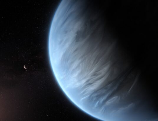 exoplanet atmosphere artist impression