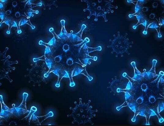 flu virus illustration