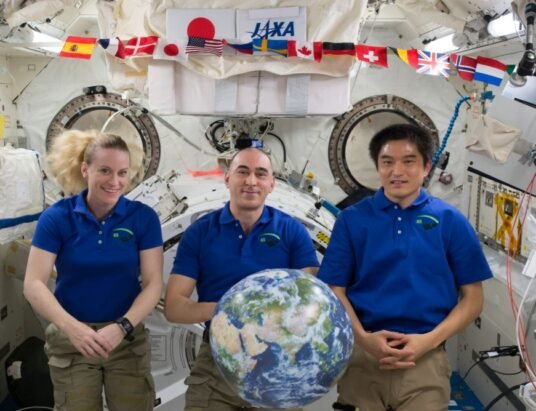 international space station crew