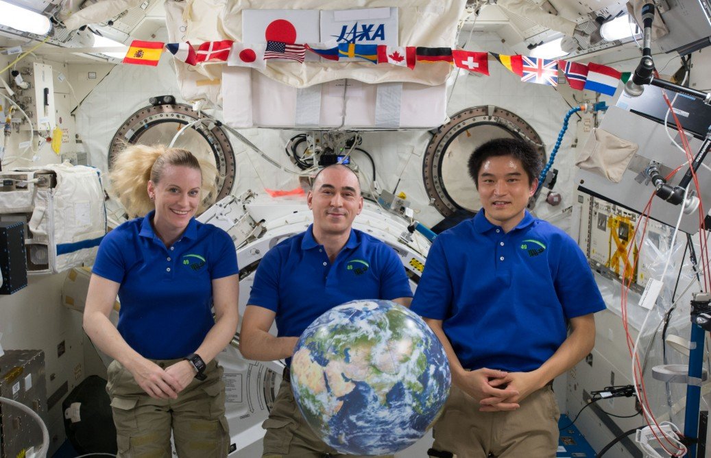 international space station crew