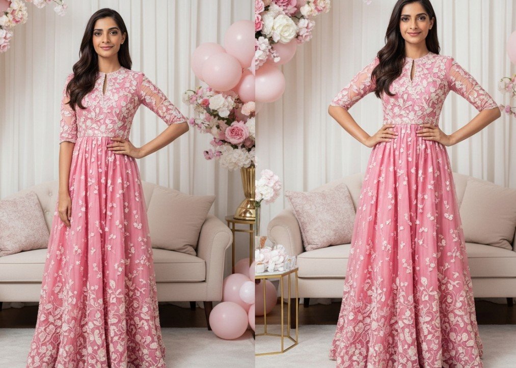 sonam-kapoor-lime-green-baby-shower-mumbai