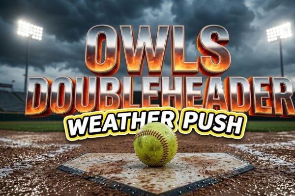 KSU Owls softball Missouri State weather schedule change