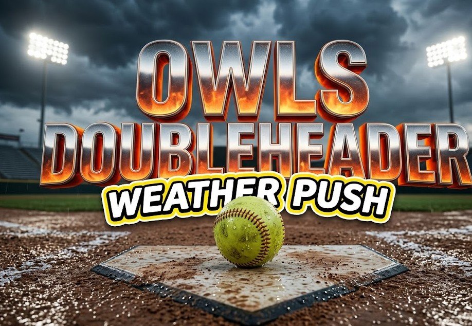 KSU Owls softball Missouri State weather schedule change