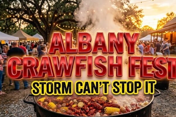 albany georgia crawfish festival live music crawfish boil