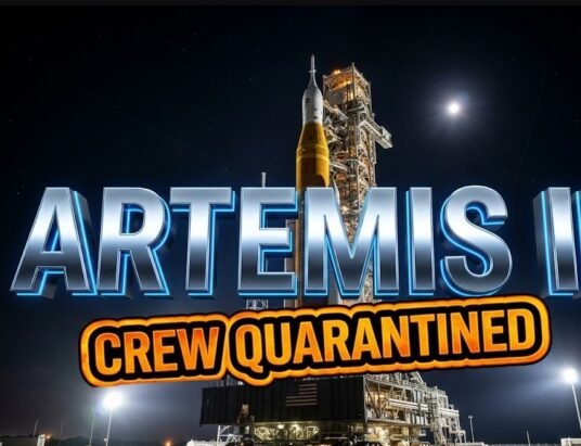 artemis ii nasa moon mission crew quarantine launch pad