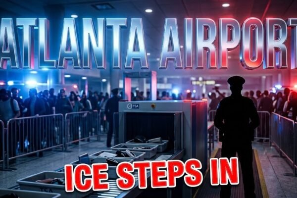 atlanta airport tsa delay ice agents crowd control
