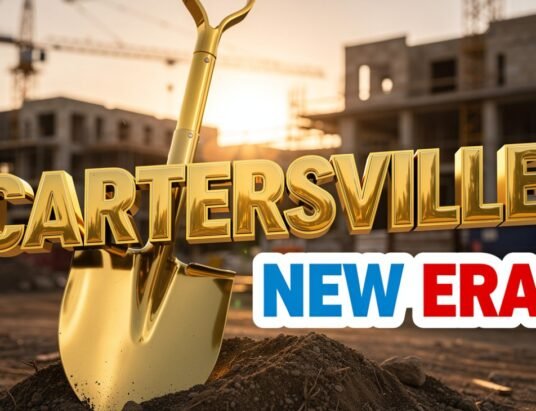 cartersville-new-city-hall-founders-oak-park-groundbreaking