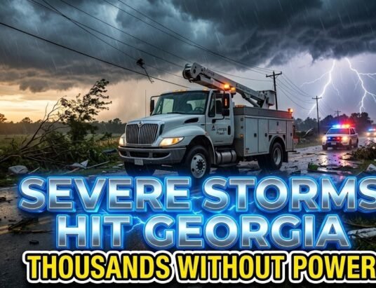 georgia severe storms power outages march 2026