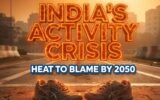 india climate heat physical inactivity rise 2050