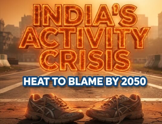 india climate heat physical inactivity rise 2050