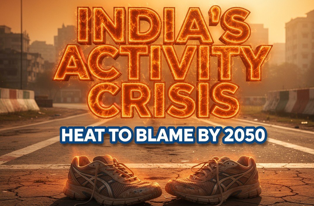 india climate heat physical inactivity rise 2050