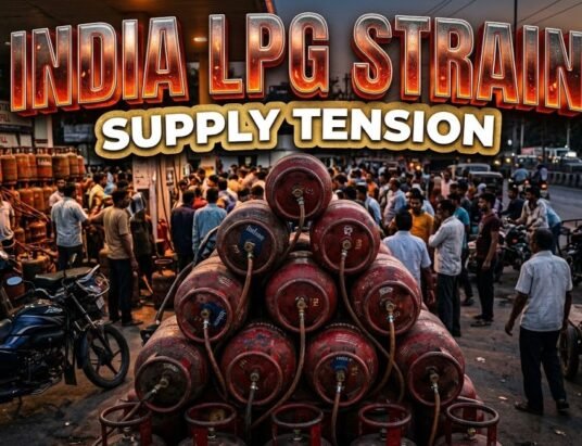 india lpg supply crisis energy imports stock distribution