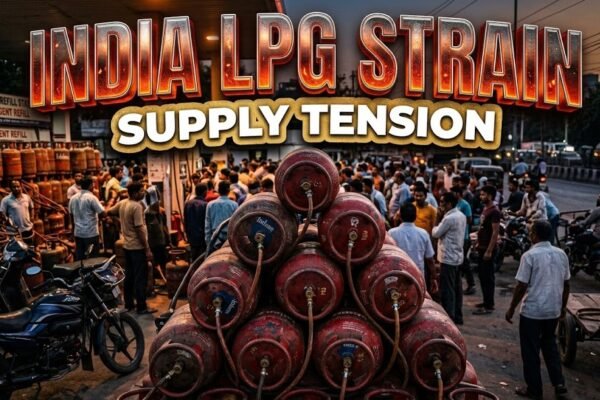 india lpg supply crisis energy imports stock distribution