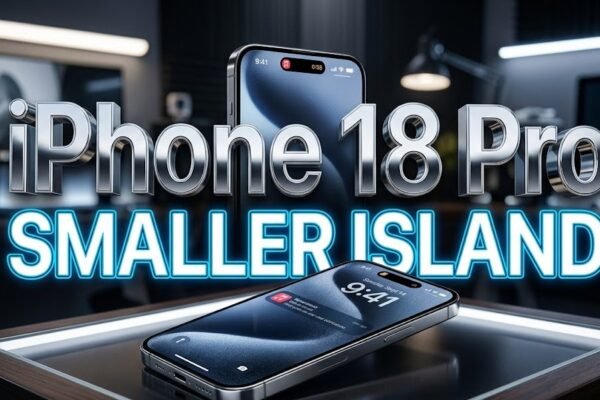 iphone 18 pro smaller dynamic island display design