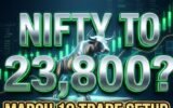 nifty 50 23800 resistance breakout march 18