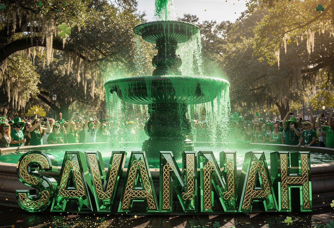 savannah-forsyth-park-fountain-greening-st-patricks-day-2026