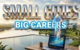 small cities career opportunities wage growth