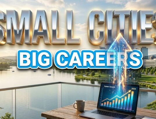 small cities career opportunities wage growth