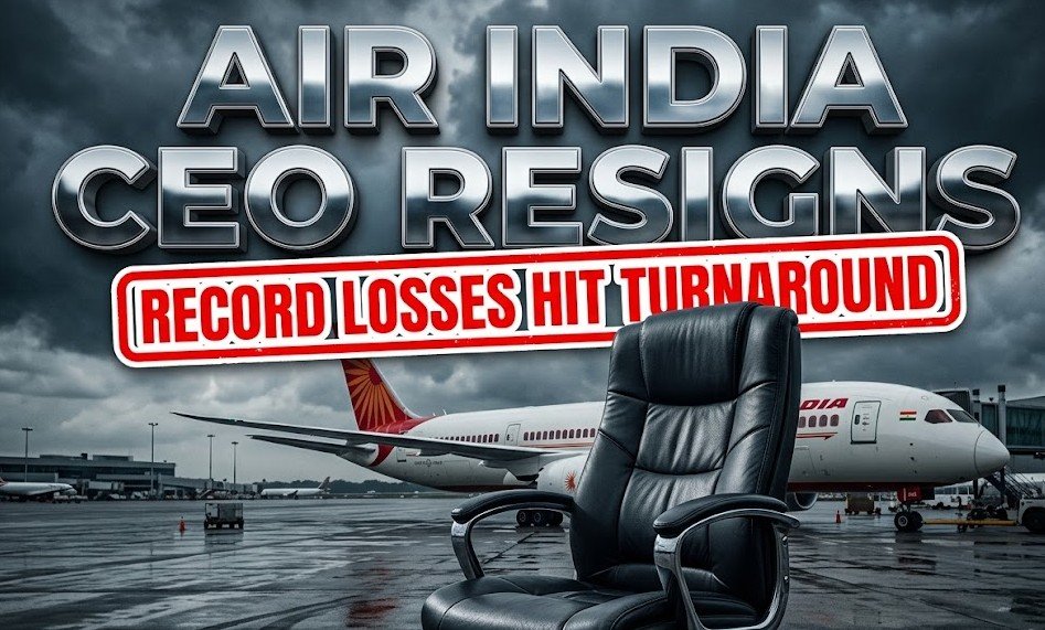 air india ceo campbell wilson resignation losses