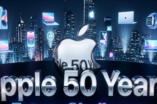 apple 50th anniversary innovation technology milestone