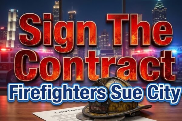atlanta firefighters union contract mayor dickens