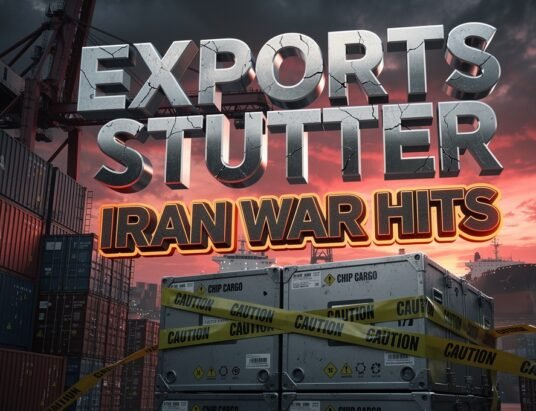 china exports slowdown iran war impact