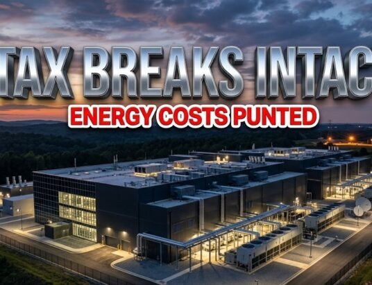 georgia data centers tax breaks energy costs lawmakers