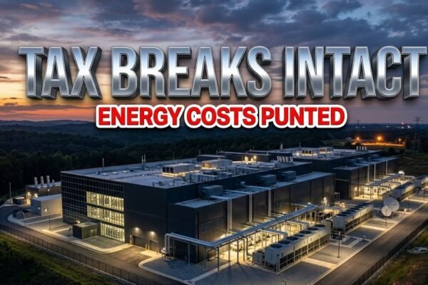georgia data centers tax breaks energy costs lawmakers