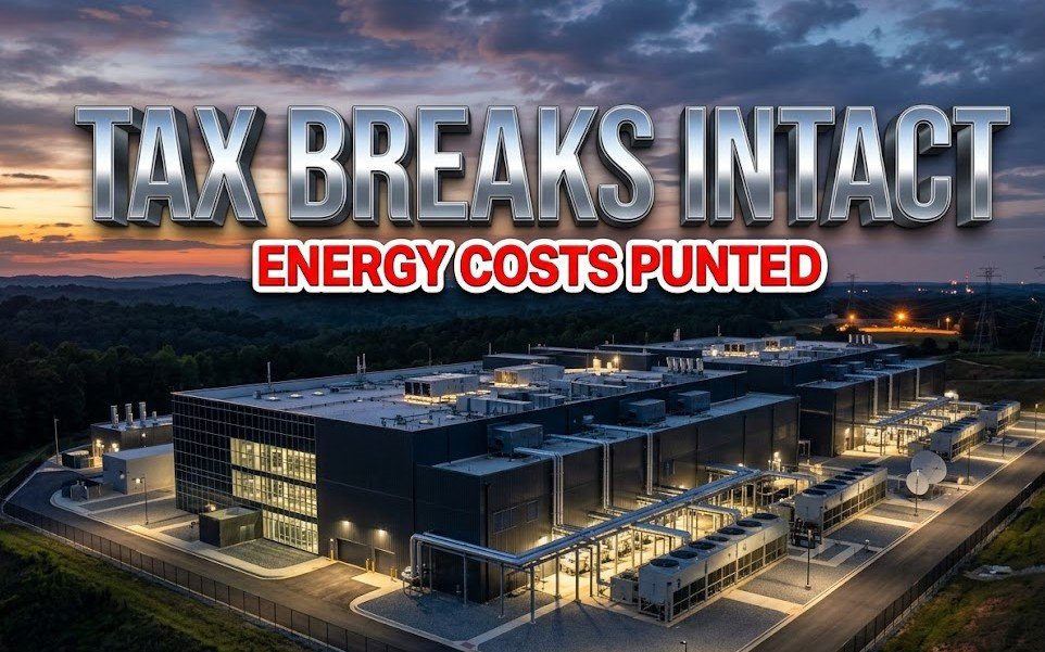 georgia data centers tax breaks energy costs lawmakers
