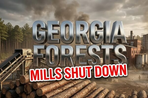 georgia forestry mill closure crisis timber economy