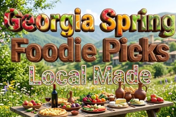 georgia-made spring foodie products
