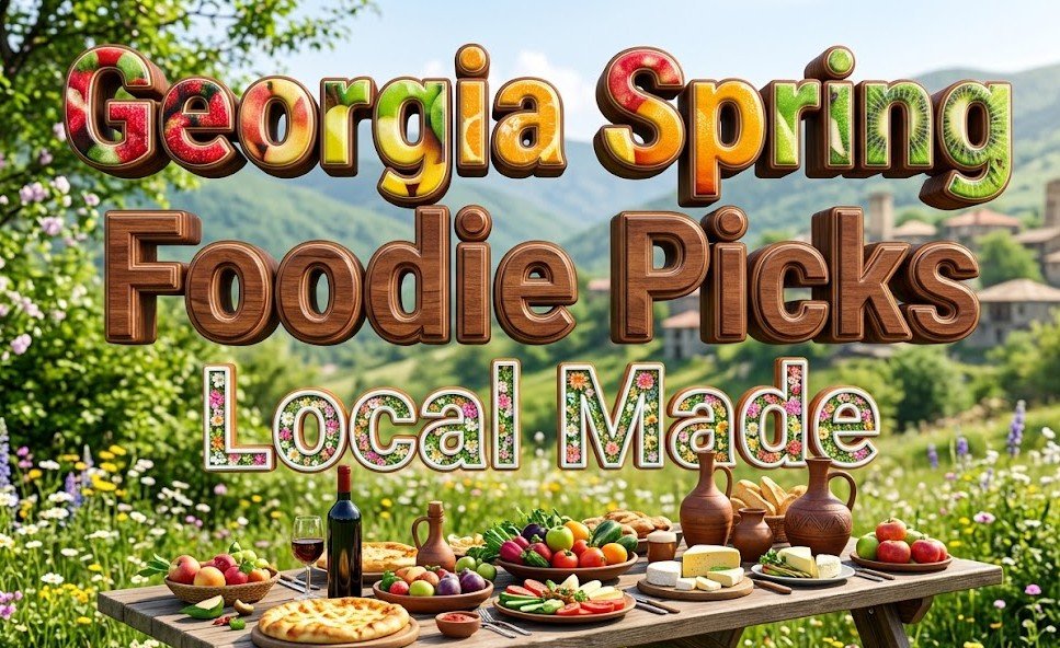 georgia-made spring foodie products
