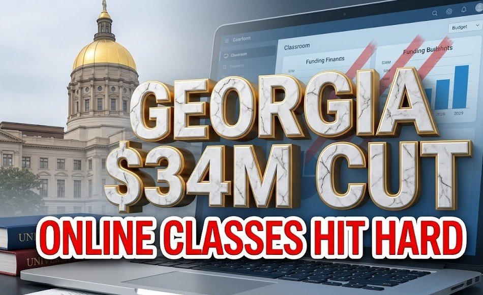 georgia usg online education budget cut impacts students