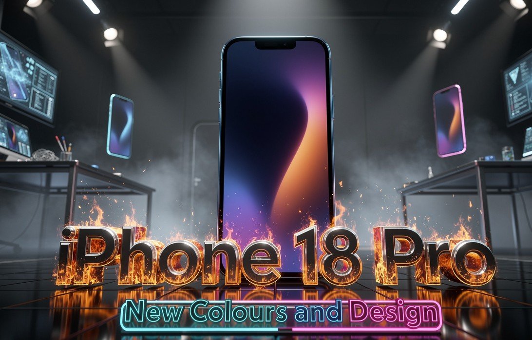 iphone 18 pro bold red grey colour leaks