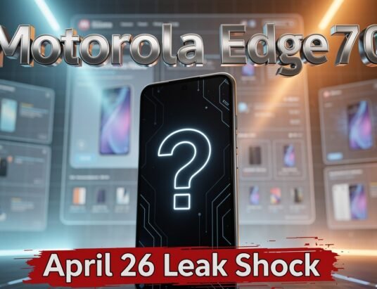 motorola edge 70 pro flipkart teaser april launch leak