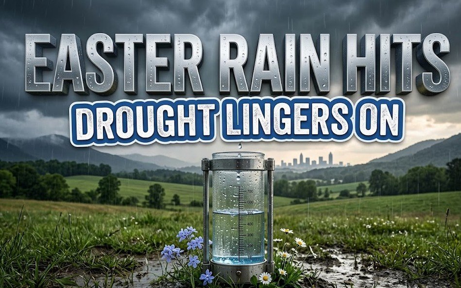 north georgia easter sunday rain forecast drought
