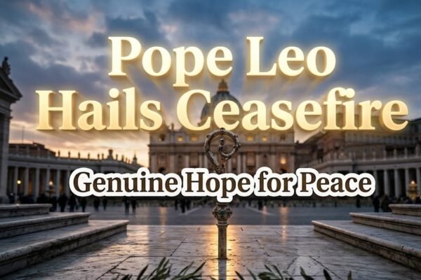 pope leo xiv middle east ceasefire hope