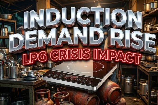 surge in induction cooktop demand lpg supply disruption