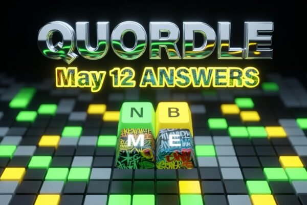 Quordle game 1569 May 12 daily word puzzle answers