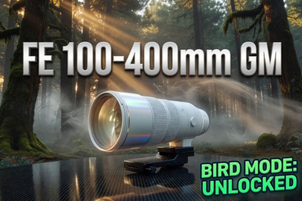 Sony 100-400mm GM OSS lens for bird and sports photography 2026
