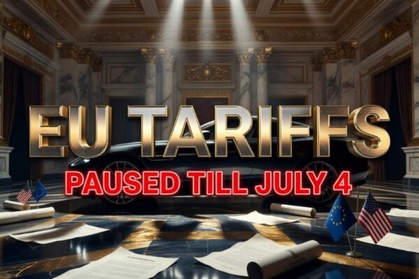 Trump von der Leyen EU car tariff trade deal 2026