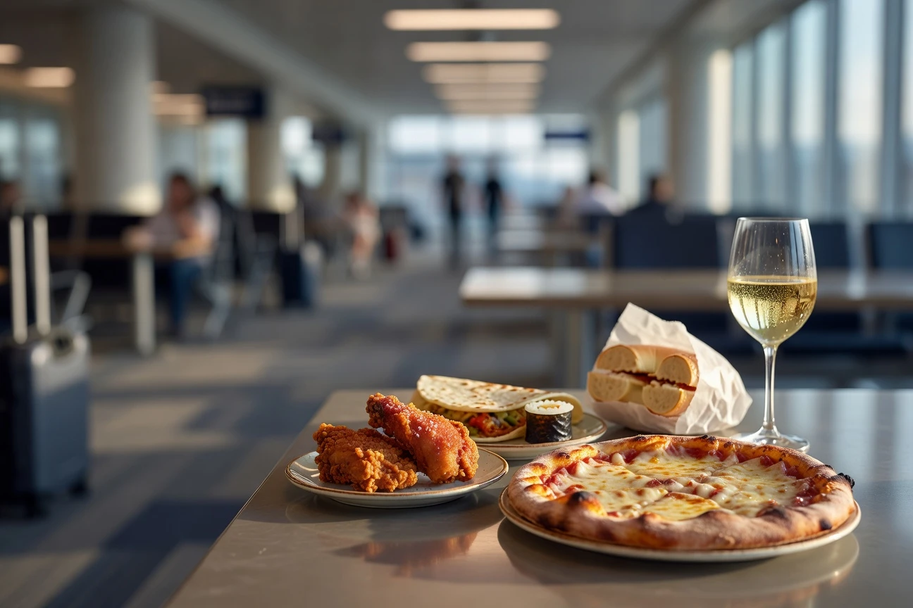 Best Atlanta airport restaurants by terminal for layover meals.