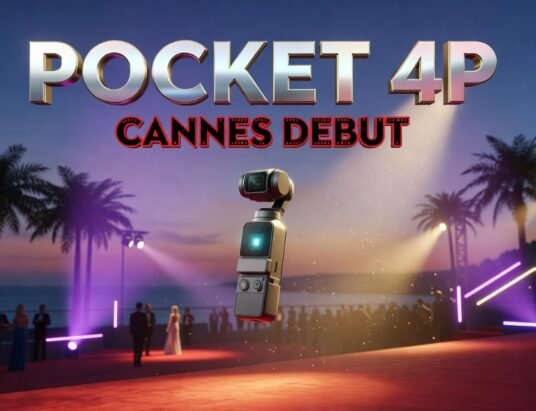 dji osmo pocket 4p dual camera at cannes