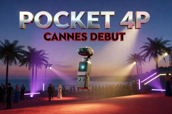 dji osmo pocket 4p dual camera at cannes