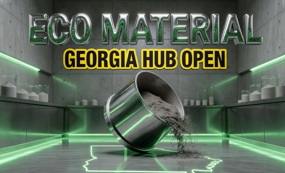 Eco Material Opens Pilot Plant, Boosts Georgia Test Lab