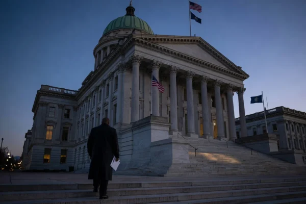 Georgia Supreme Court election judicial panel targets Democratic candidates two days before vote.