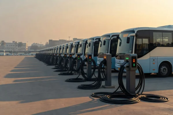 India electric bus and truck subsidy plan for private fleet operators.