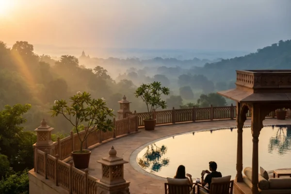 India luxury hotels domestic summer travel demand surge at hill station resorts.