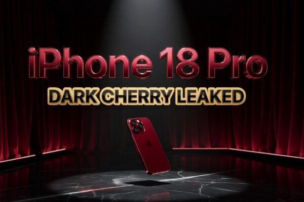 iphone 18 pro dark cherry colour leak 2026